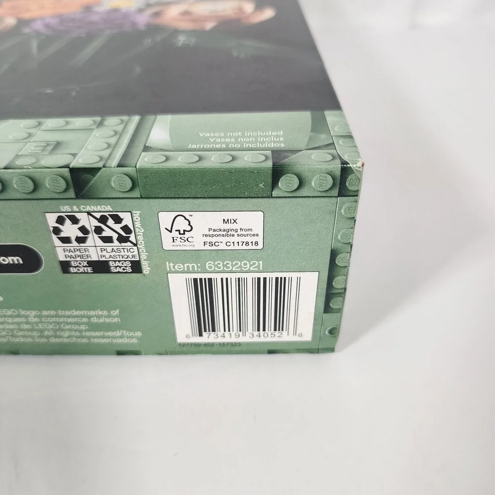 LEGO 10280 Botanical Collection Flower Bouquet 756‎ Pieces New Sealed